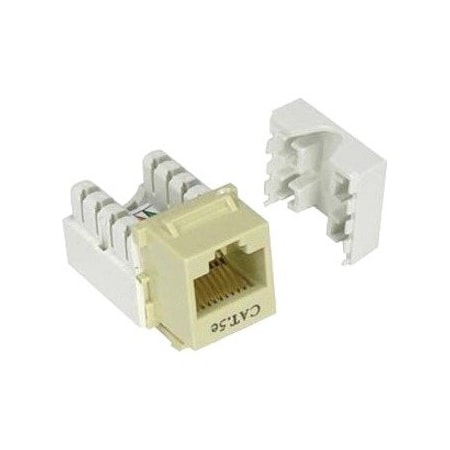 Unc Group Cat5E Keystone Jack 110 Type Ivory KEYC5E-IVY